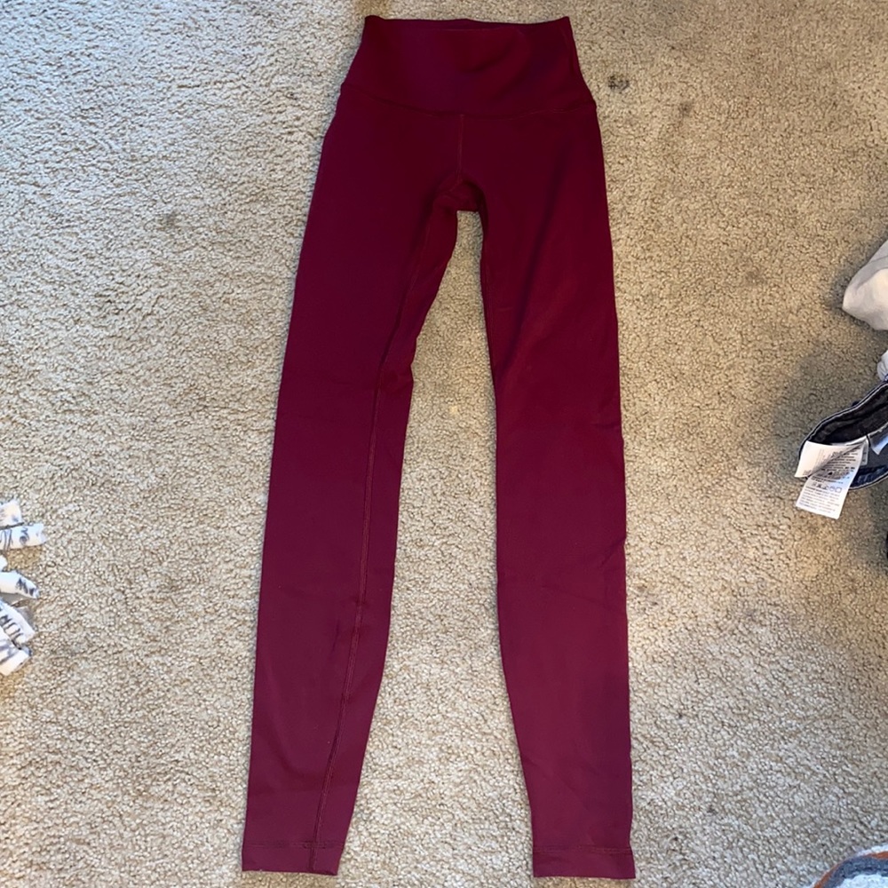 High rise Wunder under Lululemon leggings size 2